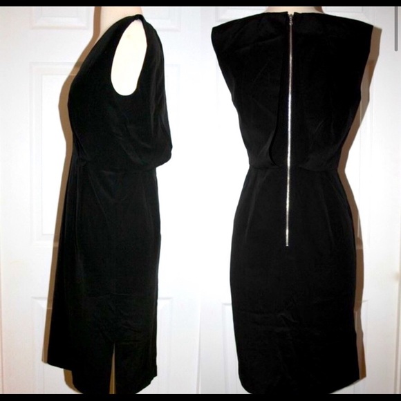 JCrew e9824 silk midi sheath dress 00 bnwt - Picture 3 of 9